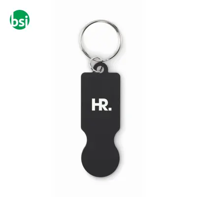 Key ring with trolley token - TOKLEY - Immagine 3